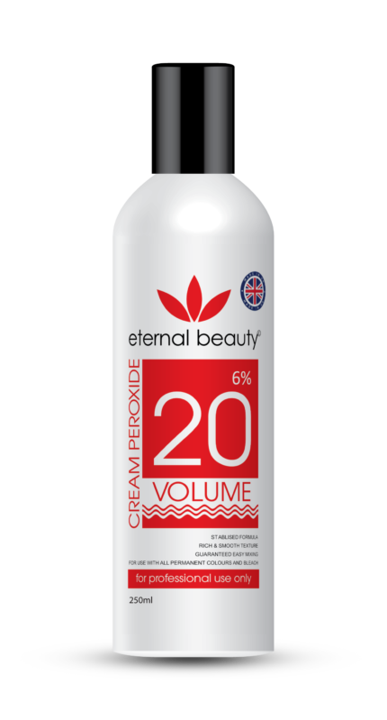ETERNAL BEAUTY 6% 20vol CREAM PEROXIDE 250mL